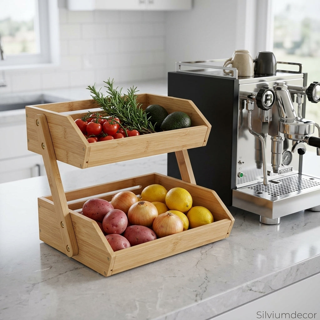 Tier Fruit & Vegetable Storage Basket