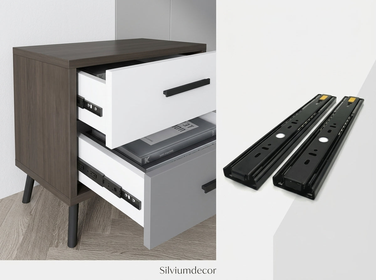 Bedside Table with Storage