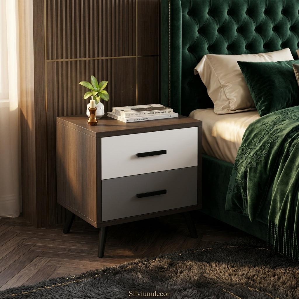 Bedside Table with Storage