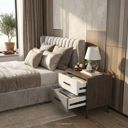 Bedside Table with Storage
