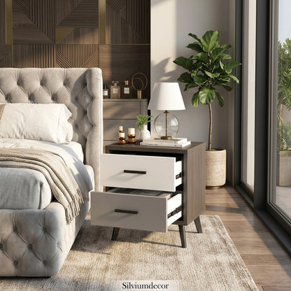 Bedside Table with Storage