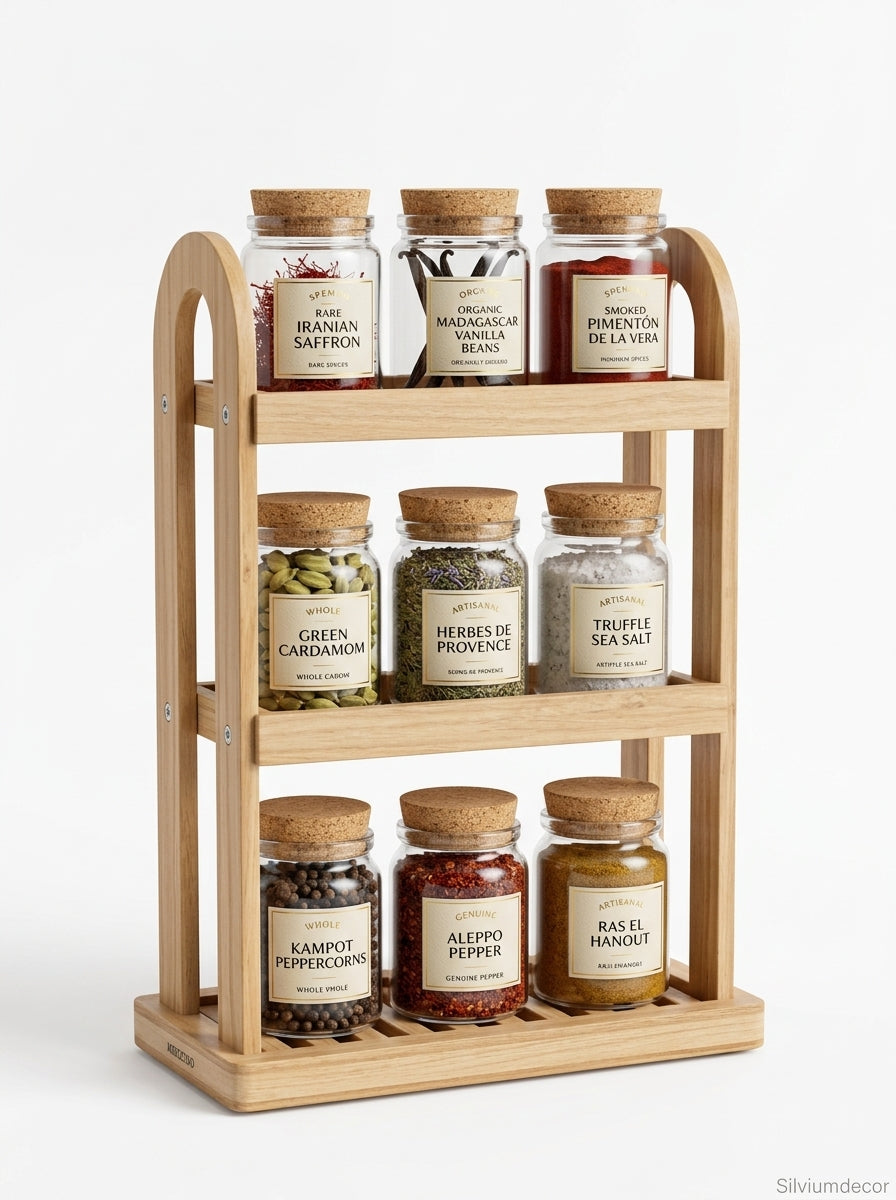 Tier Kitchen Spice Organizer