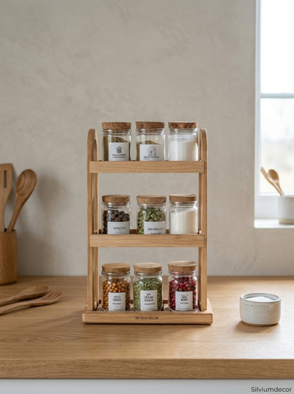 Tier Kitchen Spice Organizer