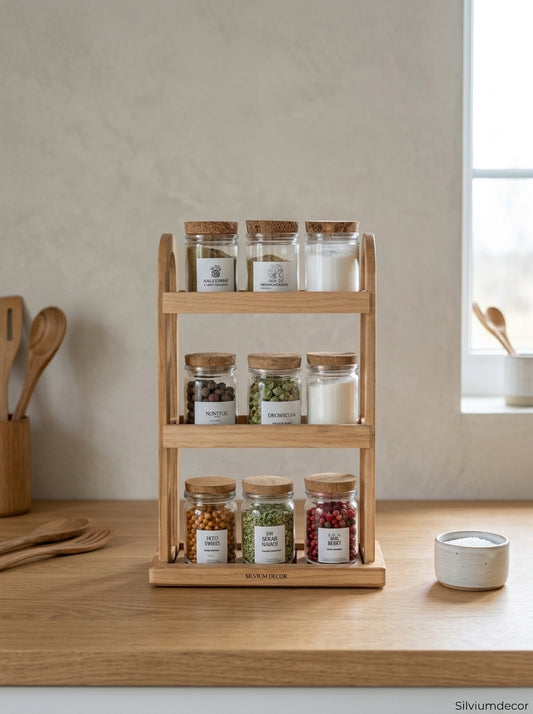 Tier Kitchen Spice Organizer