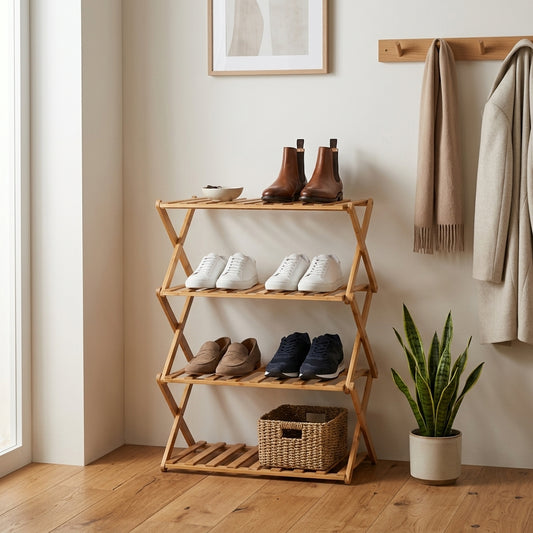 Foldable Shoe Rack