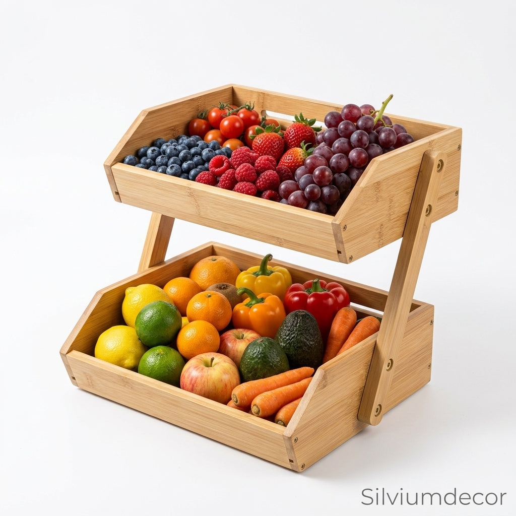Tier Fruit & Vegetable Storage Basket