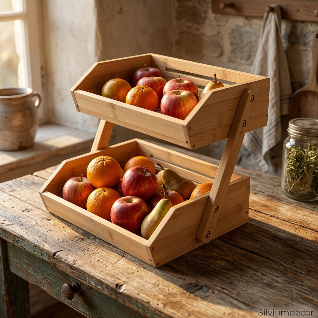 Tier Fruit & Vegetable Storage Basket