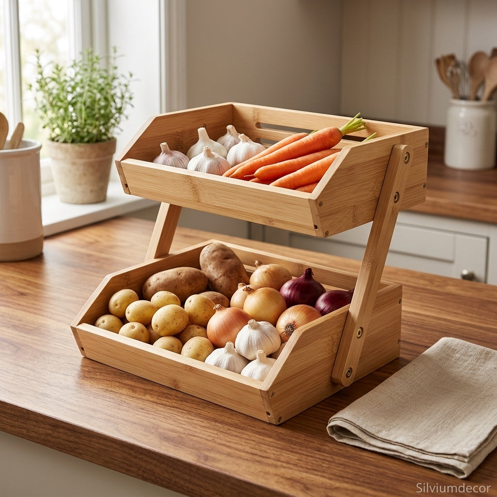 Tier Fruit & Vegetable Storage Basket