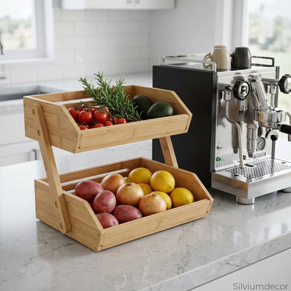 Tier Fruit & Vegetable Storage Basket
